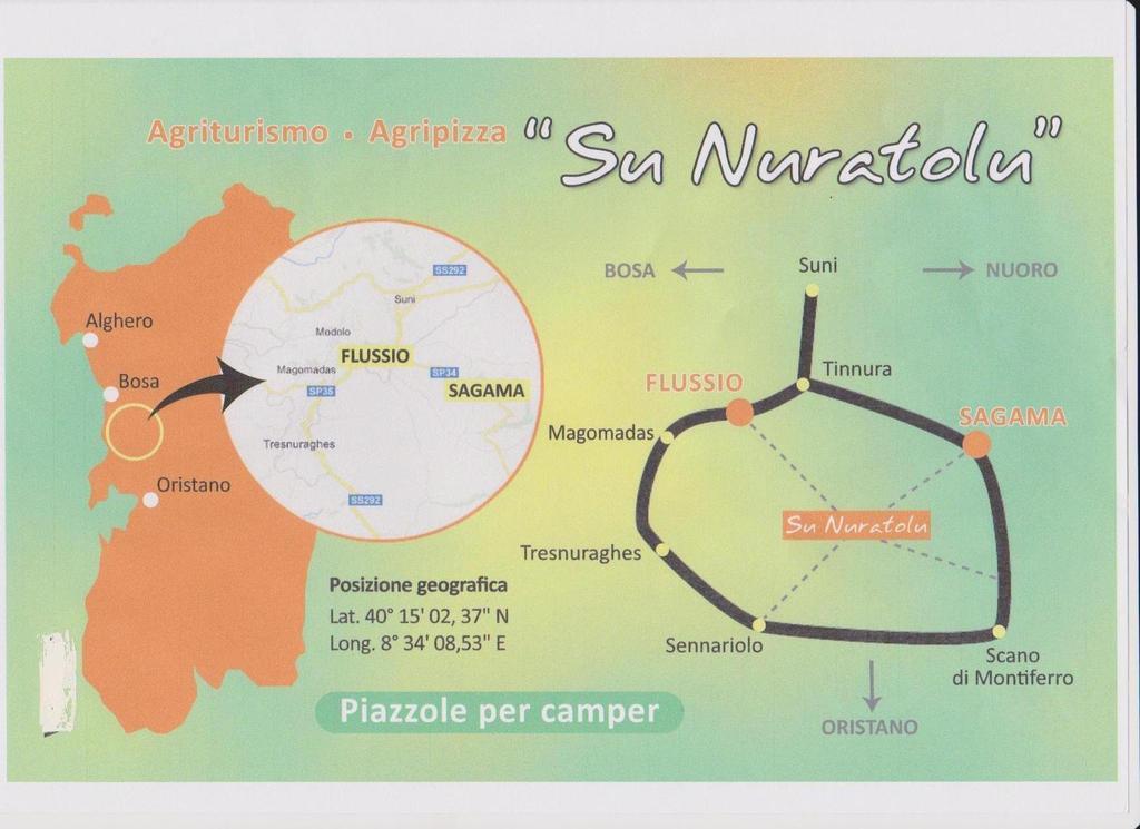 Sagama Agriturismo Su Nuratoluヴィラ エクステリア 写真